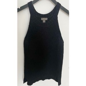 J Crew Point Sur Knit Tank in Black